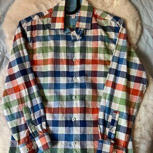 Boy's Long Sleeve Button-Up Shirt